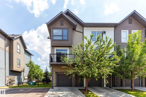 22 2560 Pegasus Boulevard, Edmonton, AB - Outdoor With Balcony With Facade
