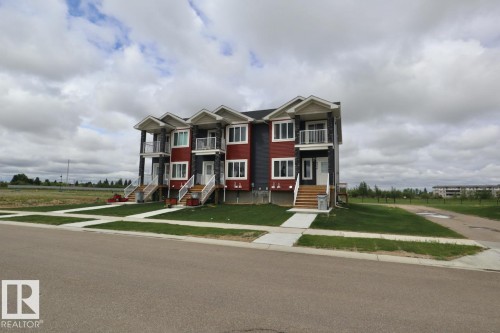 4508 50 Avenue, Redwater, AB - Outdoor With Balcony With Facade