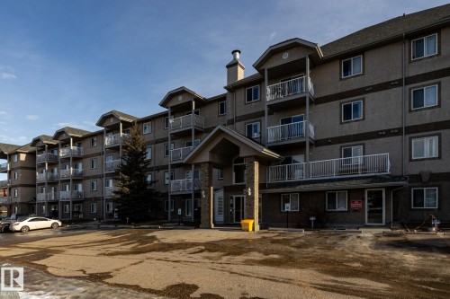 317 240 Spruce Ridge Road, Spruce Grove, AB - Outdoor With Balcony With Facade