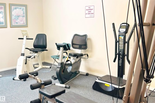209 17150 94A Avenue, Edmonton, AB - Indoor Photo Showing Gym Room