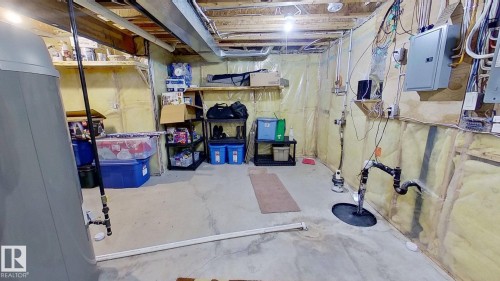 5322 55 Avenue, Bashaw, AB - Indoor Photo Showing Basement