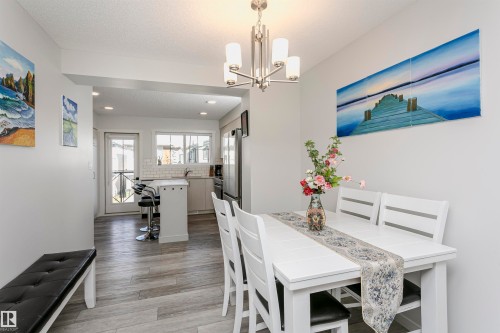 19627 28 Avenue, Edmonton, AB - Indoor Photo Showing Dining Room