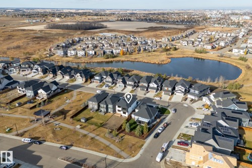 181 Edgewater Circle, Leduc, AB - Outdoor With Body Of Water With View