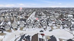 Aerial view of residential area - 