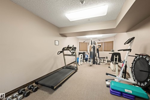 406 182 Haddow Close, Edmonton, AB - Indoor Photo Showing Gym Room