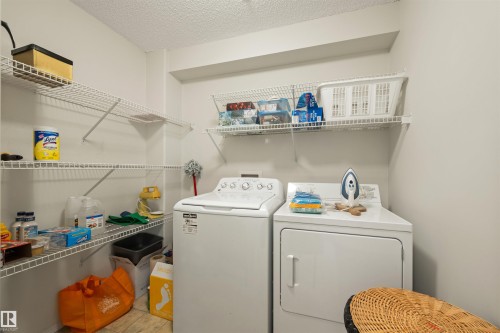 406 182 Haddow Close, Edmonton, AB - Indoor Photo Showing Laundry Room