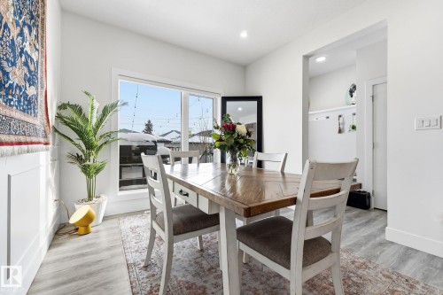 9843 153 Street, Edmonton, AB - Indoor Photo Showing Dining Room