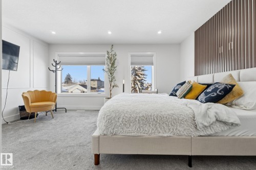 9843 153 Street, Edmonton, AB - Indoor Photo Showing Bedroom