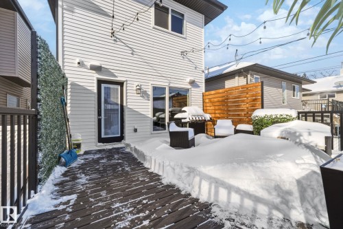 9843 153 Street, Edmonton, AB - Outdoor With Deck Patio Veranda With Exterior