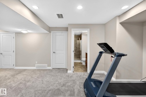 4214 156A Avenue, Edmonton, AB - Indoor Photo Showing Gym Room
