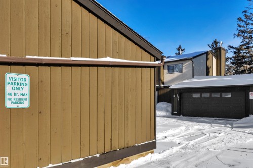 View of snowy exterior - 7075 32 Avenue, Edmonton, AB - Outdoor