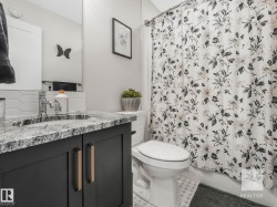 Full bath with vanity and shower / tub combo with curtain - 