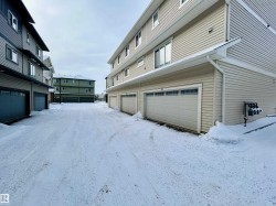 View of snow covered garage - 