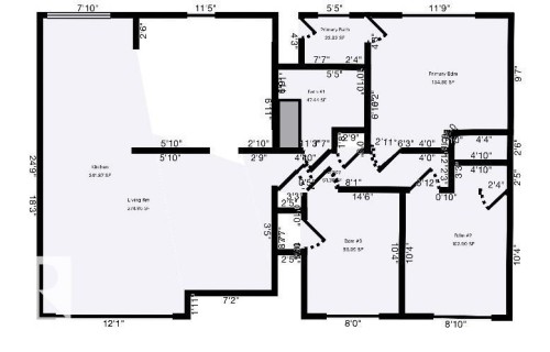 View of floor plan / room layout - 4919 49 Avenue, Vimy, AB - Other
