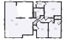 View of floor plan / room layout - 4919 49 Avenue, Vimy, AB  - Other 