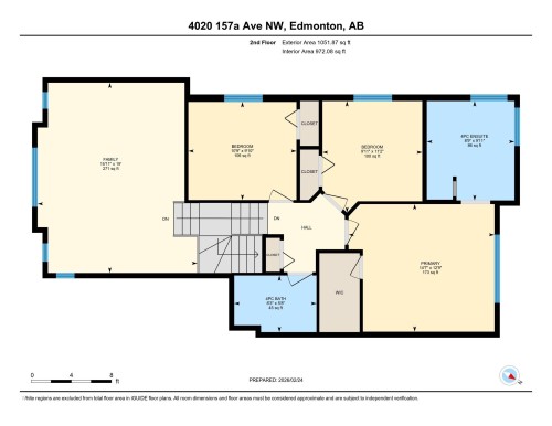 View of property floor plan - 4020 157A Avenue, Edmonton, AB - Other