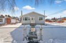 View of front of property featuring a gate, a fenced front yard, and entry steps - 4645 115 Avenue, Edmonton, AB  - Outdoor 
