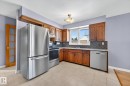 4645 115 Avenue, Edmonton, AB  - Indoor Photo Showing Kitchen With Stainless Steel Kitchen 
