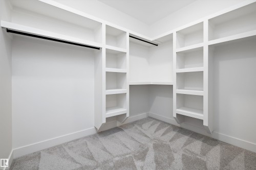 Walk in closet with light carpet - 6871 Knox Loop Sw, Edmonton, AB - Indoor With Storage