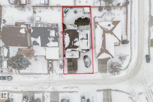 View of property location featuring property boundaries highlighted - 15909 112 B Street Nw, Edmonton, AB - Other