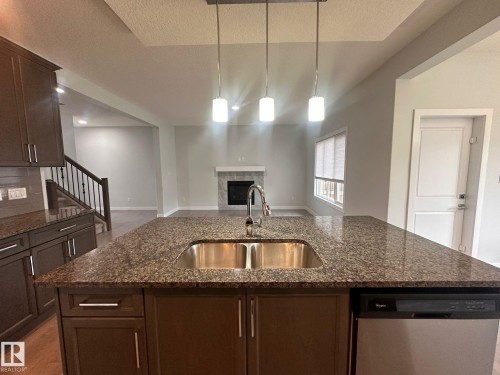 Mainfloor 9455 227 Street, Edmonton, AB - Indoor Photo Showing Kitchen With Double Sink With Upgraded Kitchen