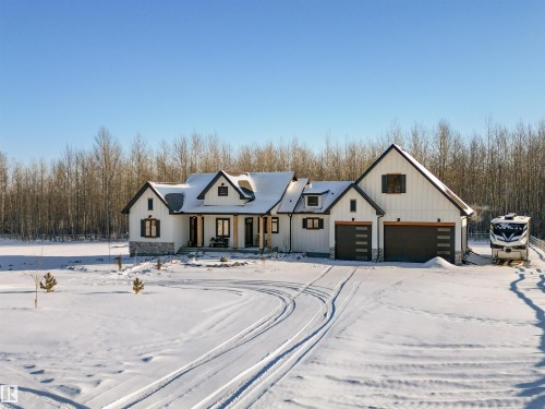 49213 Range Road 82, Rural Brazeau County, AB - Outdoor With Facade
