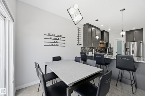 16813 65 Street, Edmonton, AB - Indoor Photo Showing Dining Room