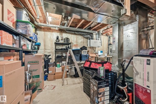 16813 65 Street, Edmonton, AB - Indoor Photo Showing Basement