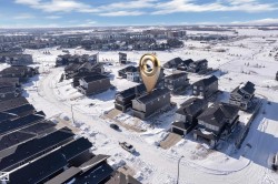 View of snowy aerial view - 