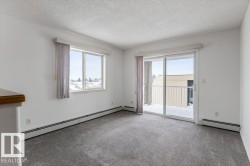 Unfurnished room featuring a baseboard radiator, carpet, plenty of natural light, and a textured ceiling - 