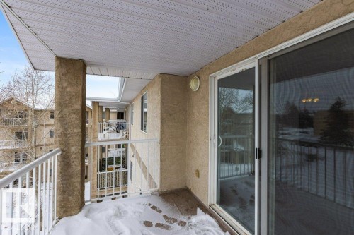 View of balcony - 403 14708 50 Street, Edmonton, AB - Outdoor With Balcony With Exterior
