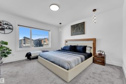 Bedroom with baseboards and carpet floors - 