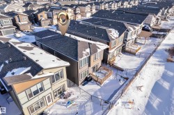 View of snowy aerial view - 