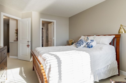 91 7293 South Terwillegar Drive, Edmonton, AB - Indoor Photo Showing Bedroom