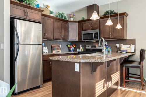 91 7293 South Terwillegar Drive, Edmonton, AB - Indoor Photo Showing Kitchen
