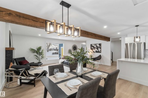 6719 95 Avenue, Edmonton, AB - Indoor Photo Showing Dining Room