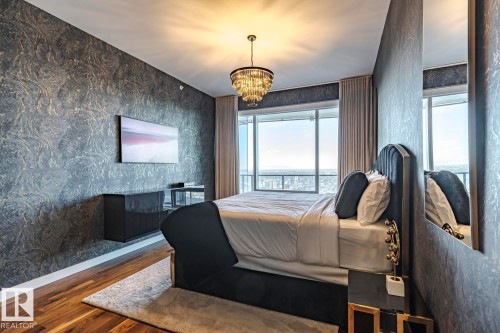 4804 10360 102 Street, Edmonton, AB - Indoor Photo Showing Bedroom