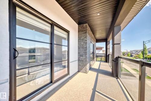 Covered Balcony - 2747 Wheaton Drive, Edmonton, AB - Outdoor With Balcony With Exterior