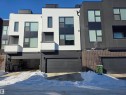 Contemporary house with a garage and a balcony - 77 5 Rondeau Drive, St. Albert, AB  - Outdoor 