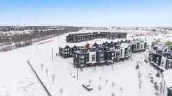 View of snowy aerial view - 