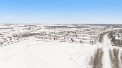 View of snowy aerial view - 