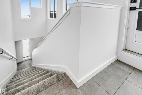 View of stairway - 77 5 Rondeau Drive, St. Albert, AB - Indoor Photo Showing Other Room