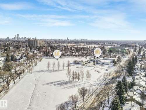 Aerial view of skyline - 13911 117 Avenue, Edmonton, AB - Outdoor With View