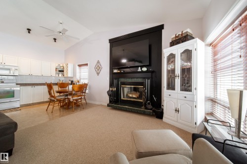 5319 51 Avenue, Rural Lac Ste. Anne County, AB - Indoor Photo Showing Other Room With Fireplace