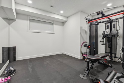 3112 Allan Landing Landing, Edmonton, AB - Indoor Photo Showing Gym Room