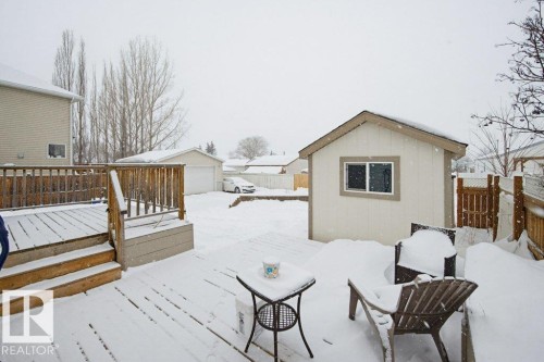 2 Heatherlands Way, Spruce Grove, AB - Outdoor With Deck Patio Veranda With Exterior