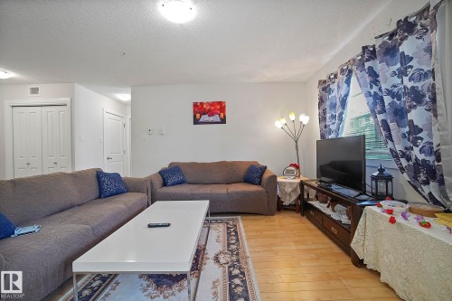 205 9517 160 Avenue, Edmonton, AB - Indoor Photo Showing Living Room