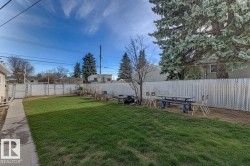 View of fenced backyard - 