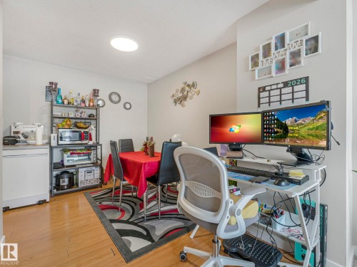 Office space with light wood finished floors - 13271 47 Street, Edmonton, AB - Indoor Photo Showing Office