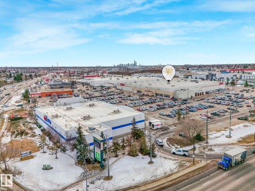 Aerial view of a commercial area - 13271 47 Street, Edmonton, AB - Outdoor With View